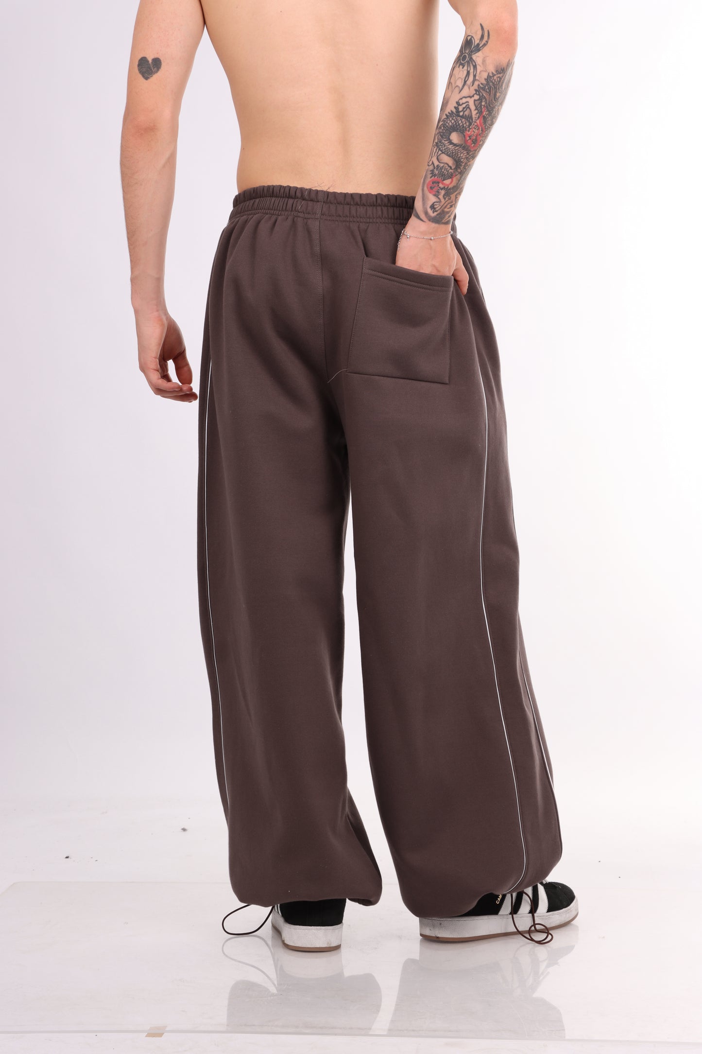 PANTS SUPER BAGGY ( REGULABLES ) MARRON
