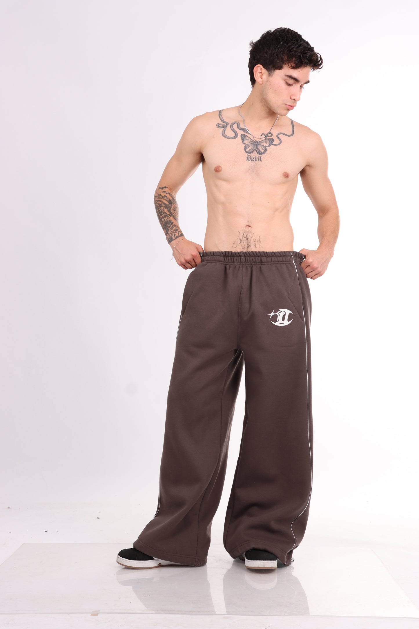 PANTS SUPER BAGGY ( REGULABLES ) MARRON