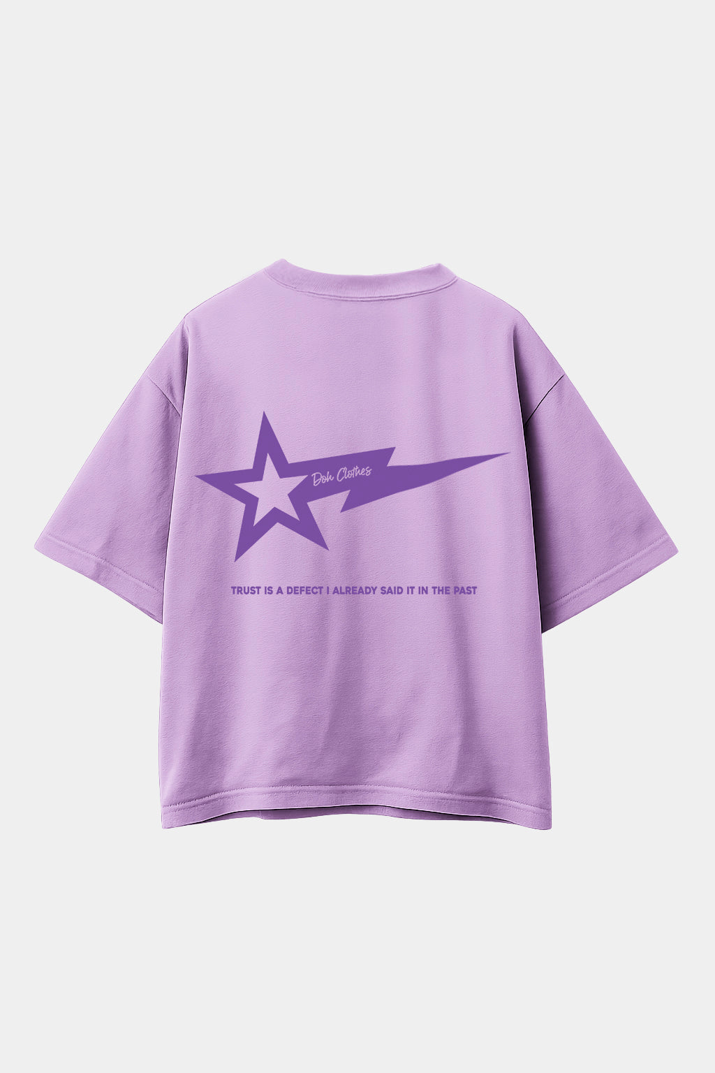 POLO OVERSIZE TRUST LILA BEBE