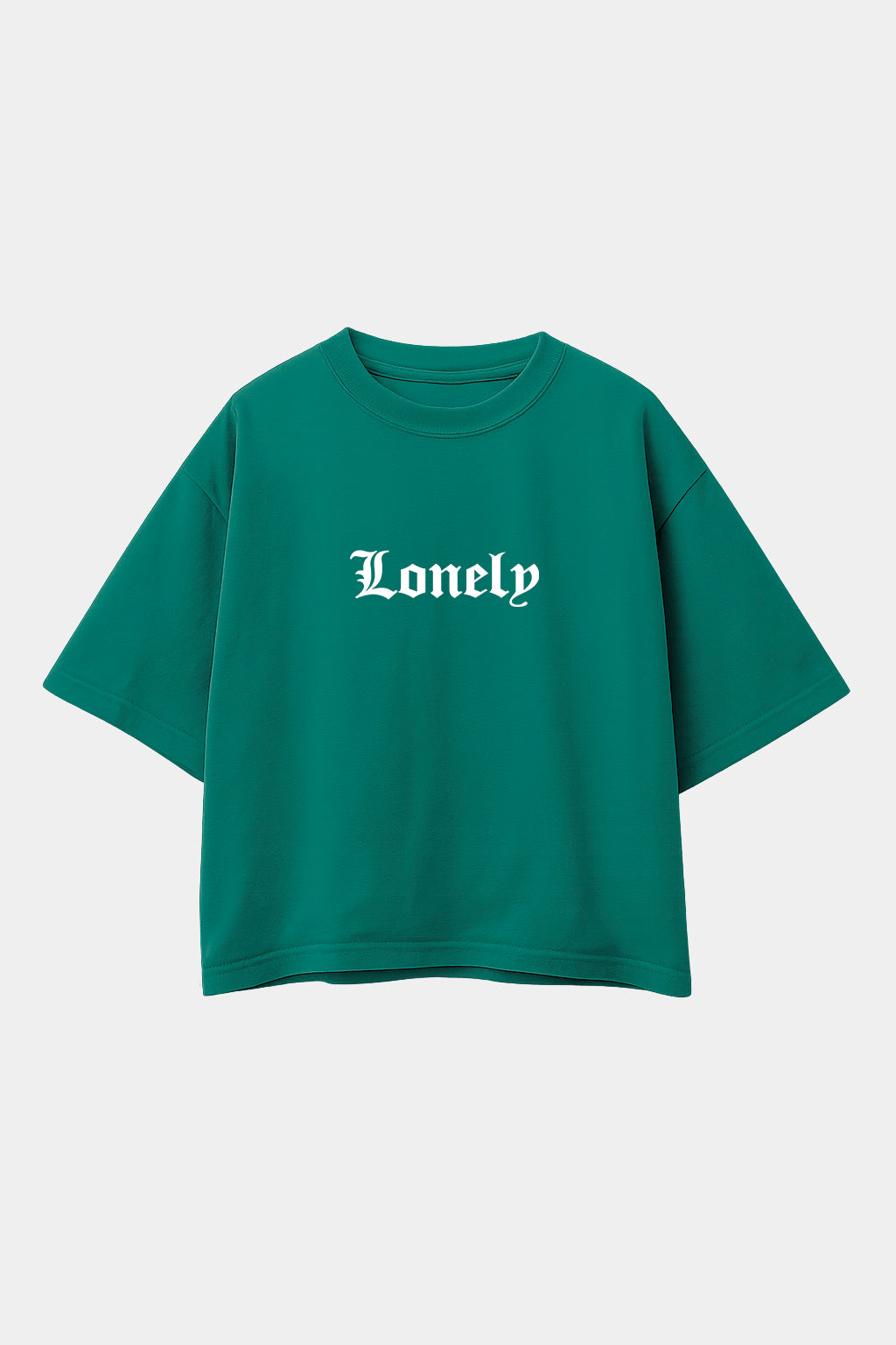 POLO BOXY FIT LONELY VERDE PINO