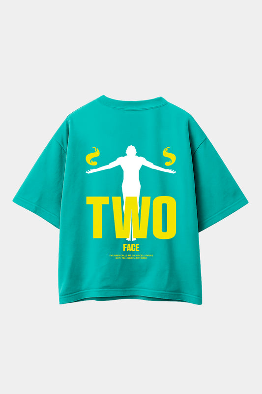 POLO OVERSIZE FACE VERDE HADE