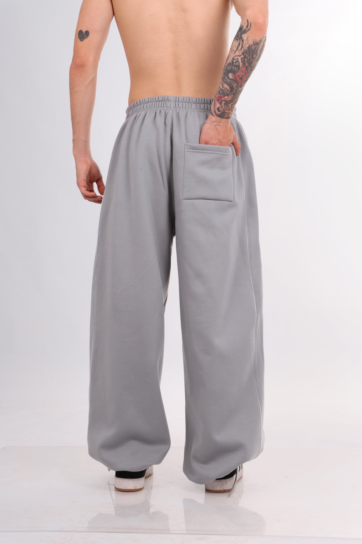 PANTS SUPER BAGGY ( REGULABLES ) GRIS