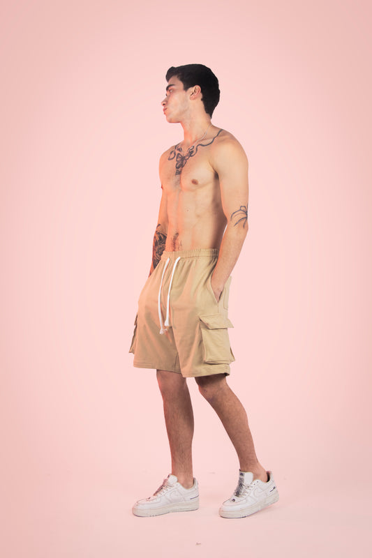 SHORT CARGO BEIGE