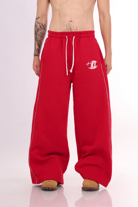 PANTS SUPER BAGGY ( REGULABLES ) ROJO