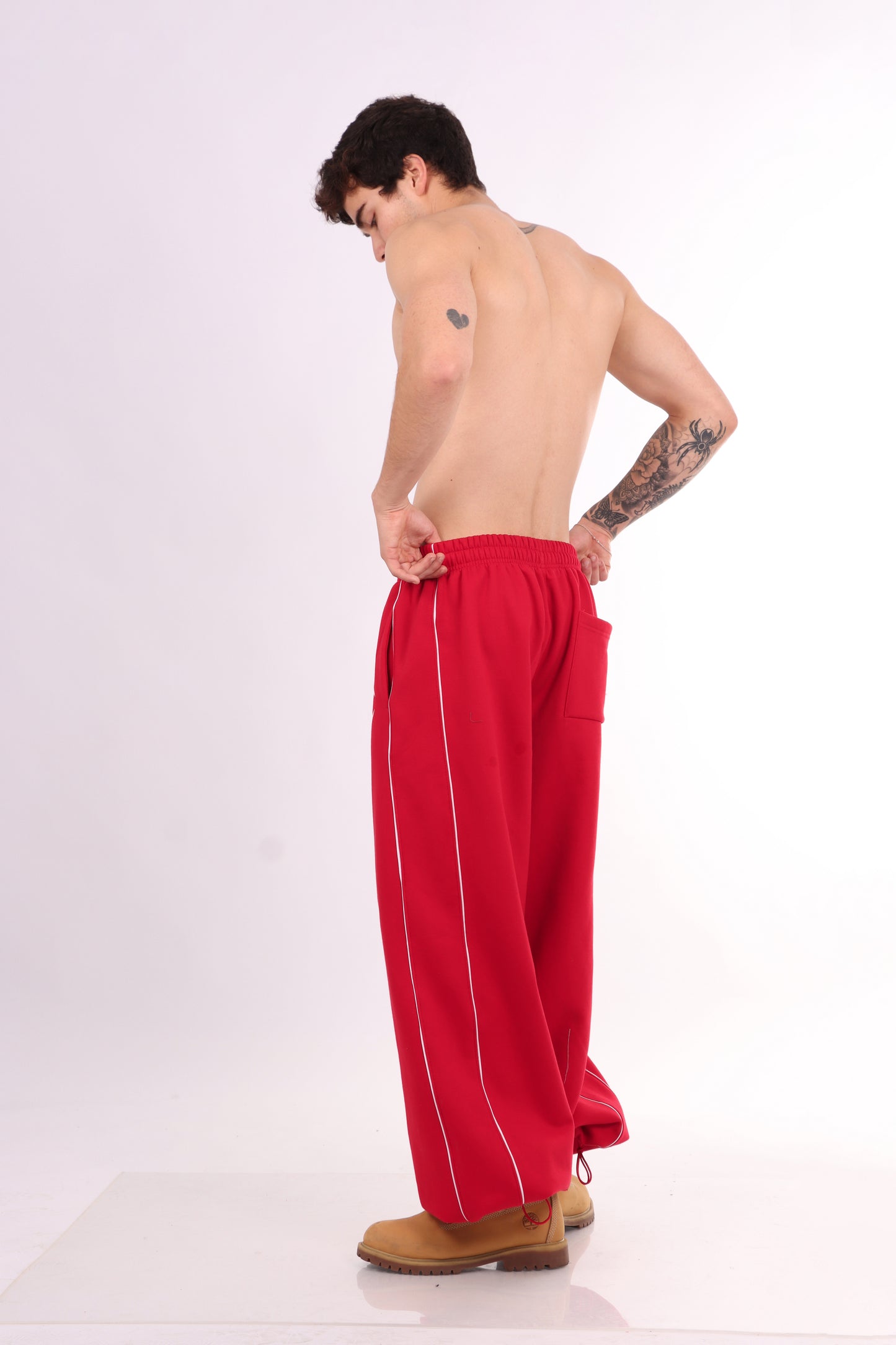 PANTS SUPER BAGGY ( REGULABLES ) ROJO