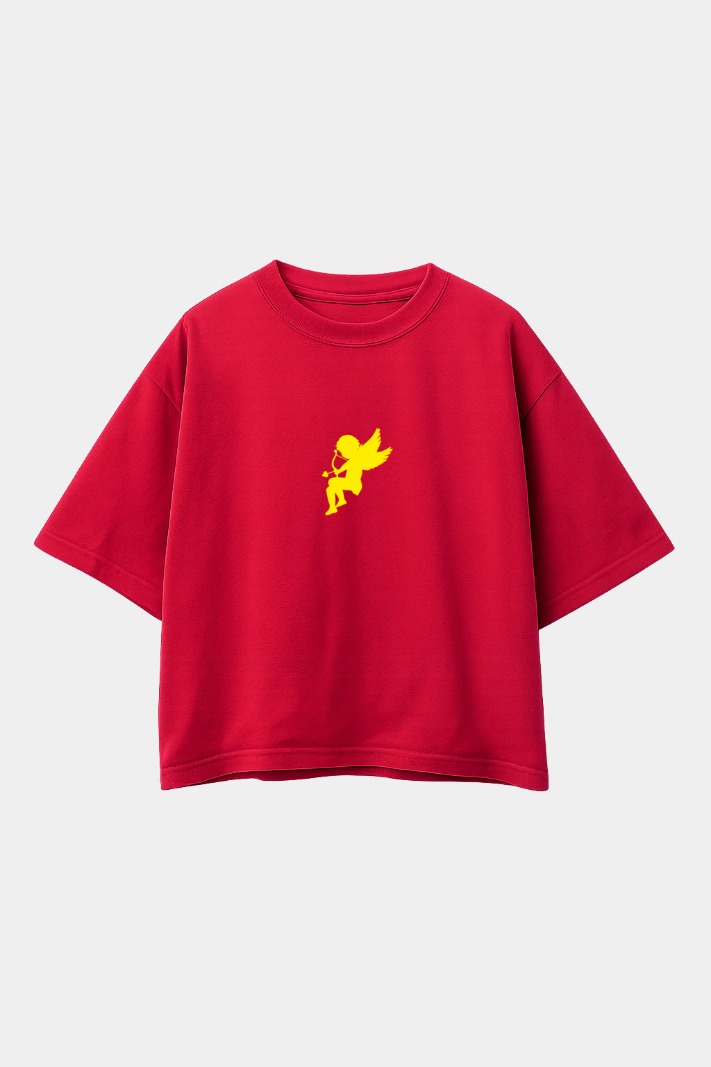 POLO BOXY FIT CUPID ROJO
