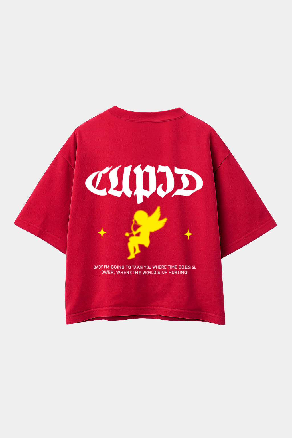 POLO BOXY FIT CUPID ROJO