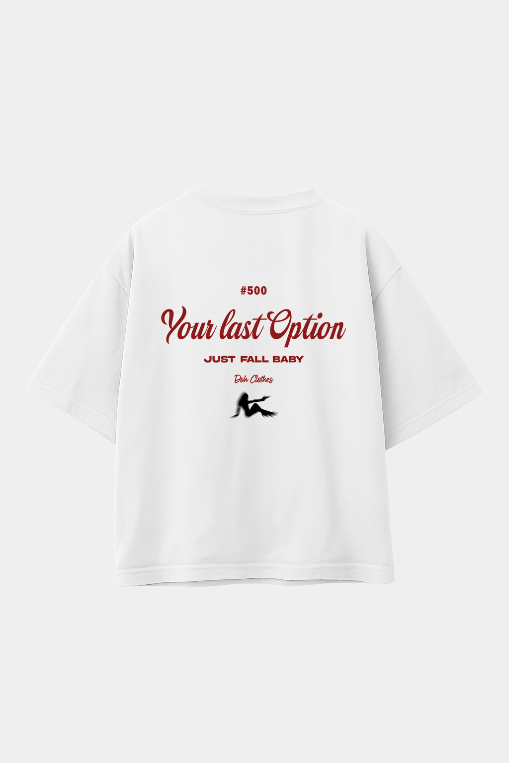 POLO OVERSIZE YOUR LAST BLANCO