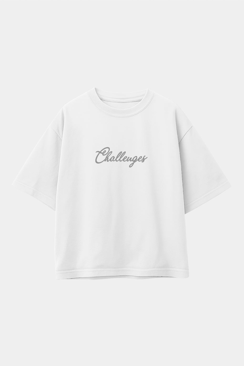 POLO OVERSIZE CHALLENGE BLANCO