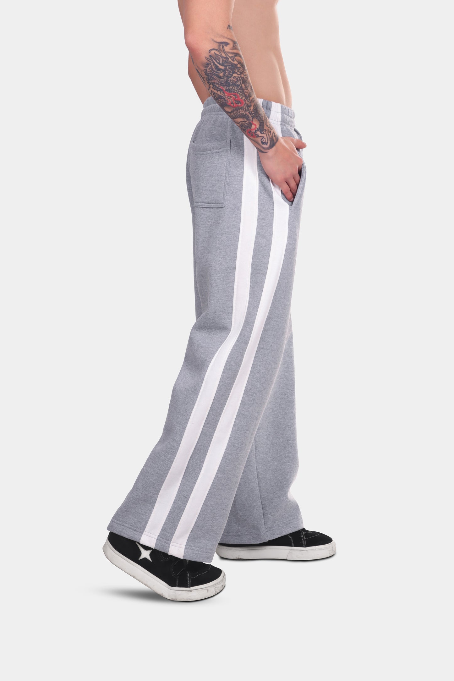 CASUAL JOGGERS PLOMO