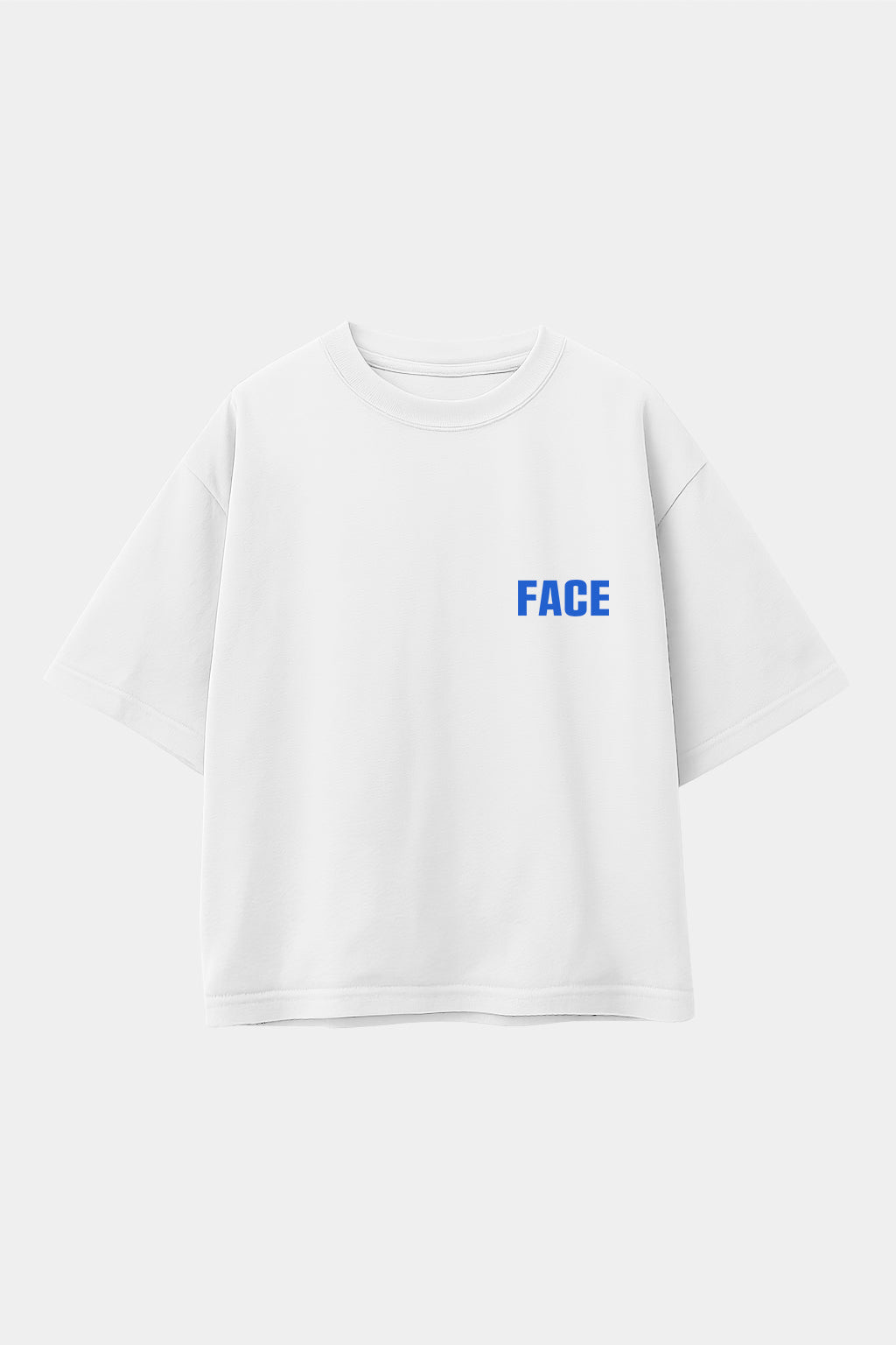 POLO OVERSIZE FACE BLANCO
