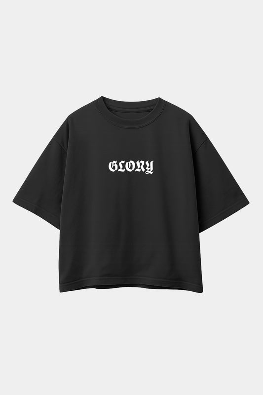 POLO BOXY FIT GLORY NEGRO