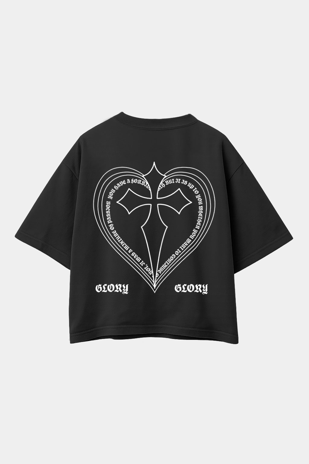 POLO BOXY FIT GLORY NEGRO