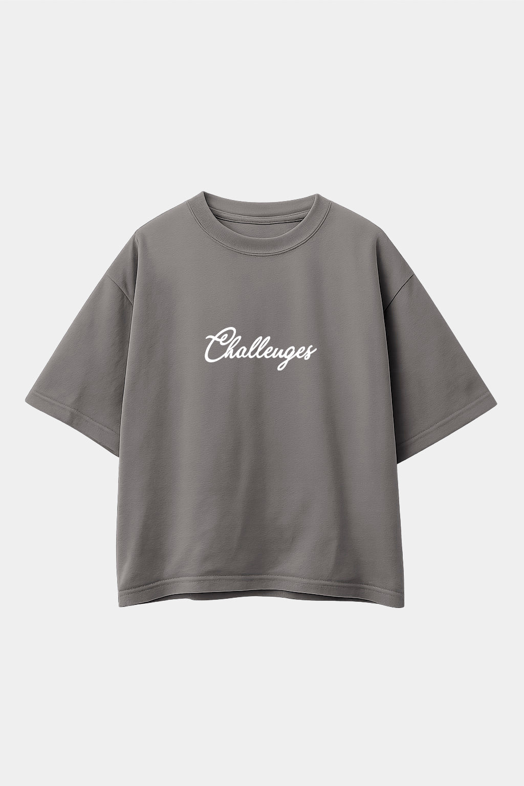 POLO OVERSIZE CHALLENGE GRIS