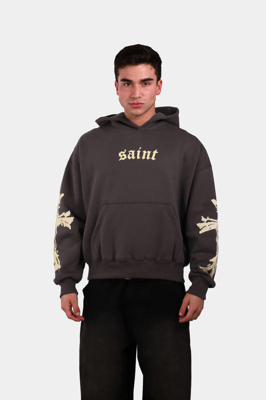 HOODIE SAINT MARRON