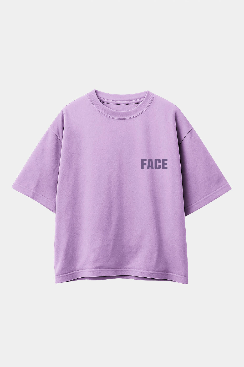 POLO OVERSIZE FACE LILA