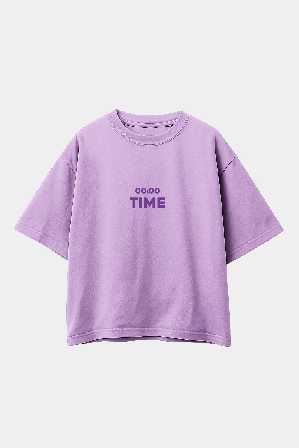 POLO OVERSIZE TIME LILA