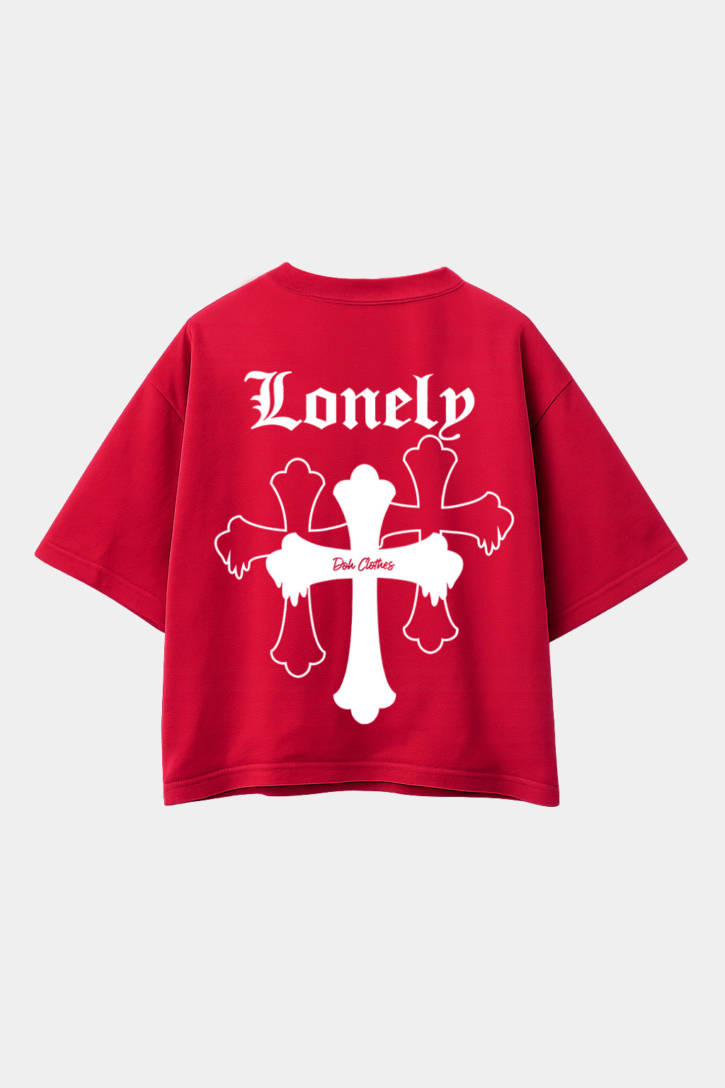 POLO BOXY FIT LONELY ROJO