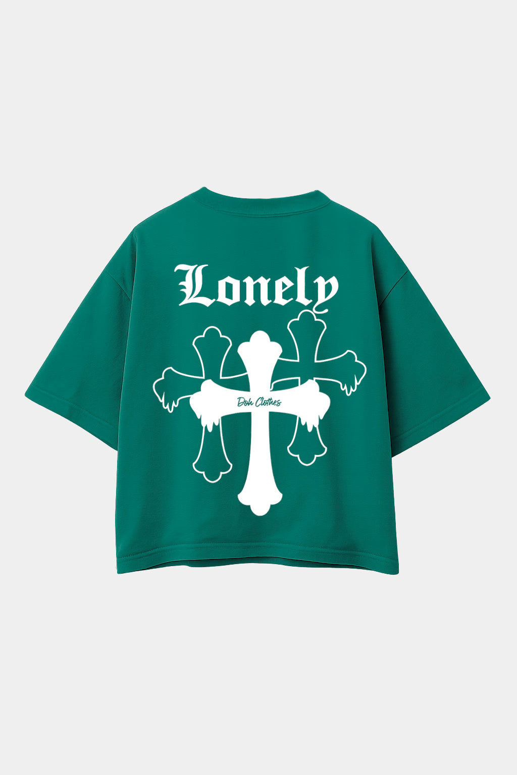 POLO BOXY FIT LONELY VERDE PINO