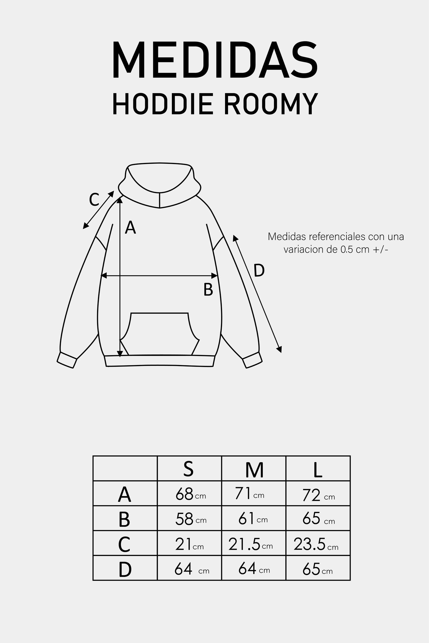 HOODIE ROOMY