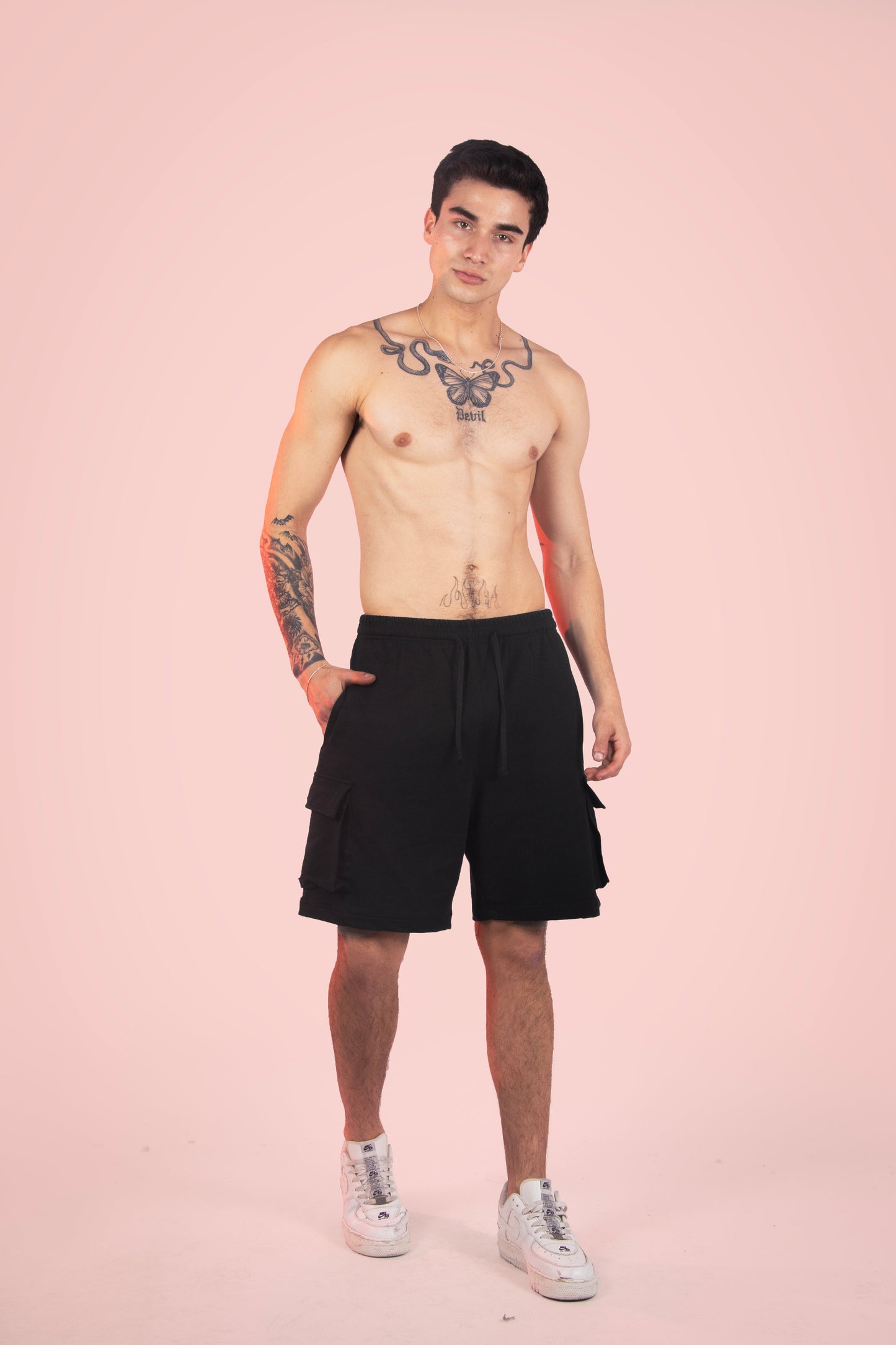 SHORT CARGO NEGRO