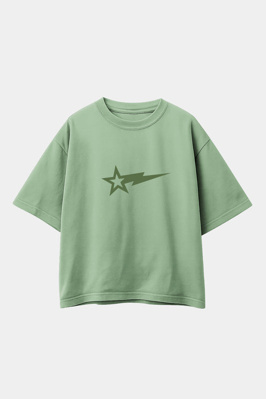 POLO OVERSIZE TRUST VERDE AGUA