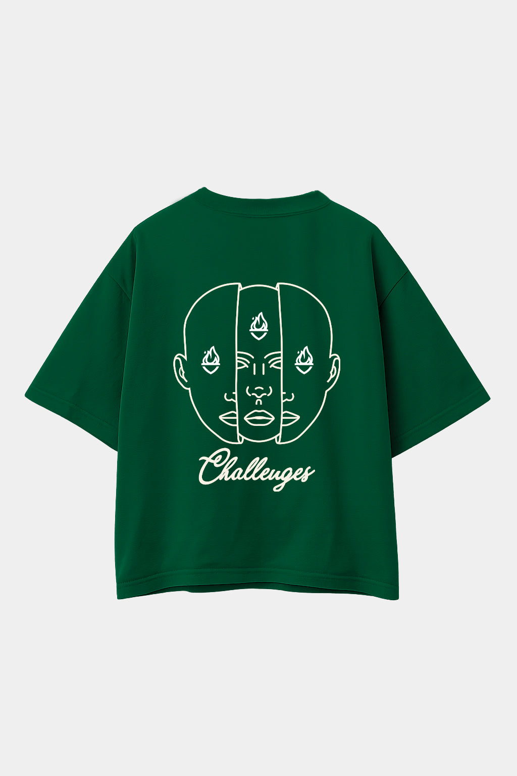 POLO OVERSIZE CHALLENGE VERDE